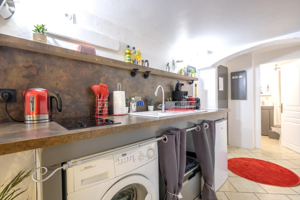Studio Atypique Et Cosy, Classe "Gite De France" 5Min Centre, 15Min Gare, Lit Queen Size "Climatisation, Netflix Et Wifi, Parking, Lave Vaisselle, Boite A Cles Pour Arrivee Tardive - Gites La Tarine Albertville Esterno foto